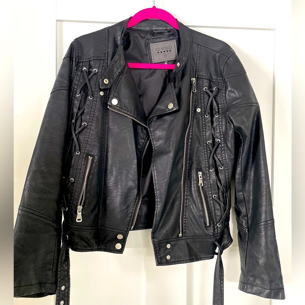 Gi Sono leather jacket